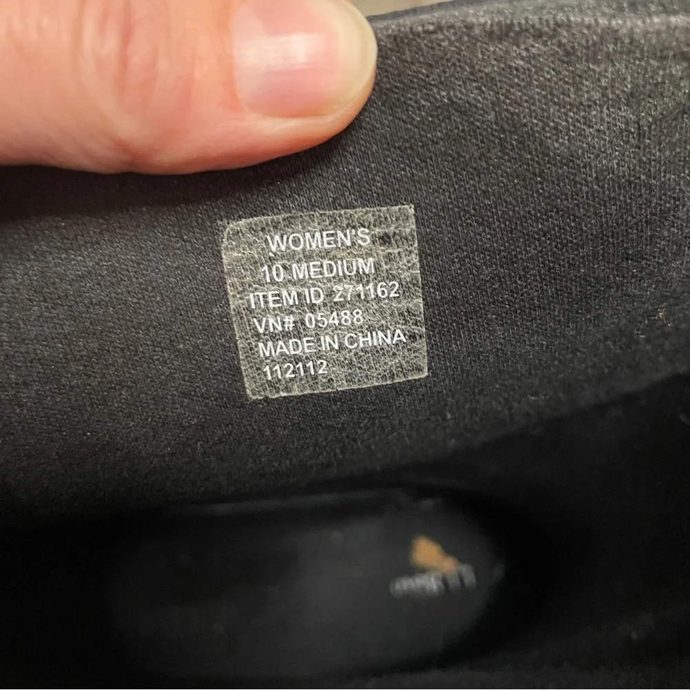 L.L. Bean Women's Black Winter‎ Rain Boots size 10